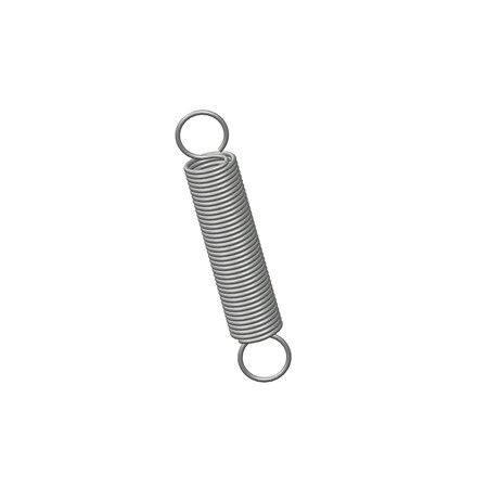 Approved Vendor Extension Spring, O= .312, L= 1.69, W= .029 R S/U G509968884